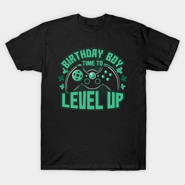 Birthday Boy Time to Level Up T-Shirt by aneisha